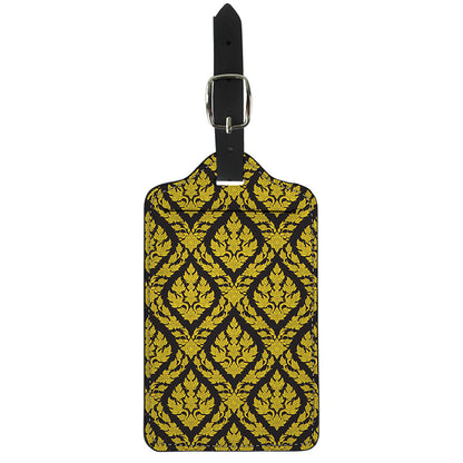 Ethnic Thai Pattern Print Luggage Tag
