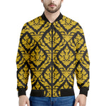 Ethnic Thai Pattern Print Men's Bomber Jacket