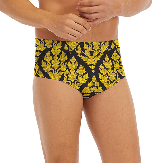 Ethnic Thai Pattern Print Men's Briefs