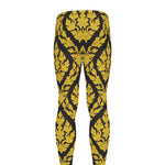 Ethnic Thai Pattern Print Men's leggings