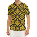 Ethnic Thai Pattern Print Men's Short Sleeve Rash Guard