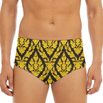 Ethnic Thai Pattern Print Men's Triangle Swim Briefs