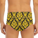 Ethnic Thai Pattern Print Men's Triangle Swim Briefs