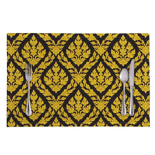Ethnic Thai Pattern Print Placemat