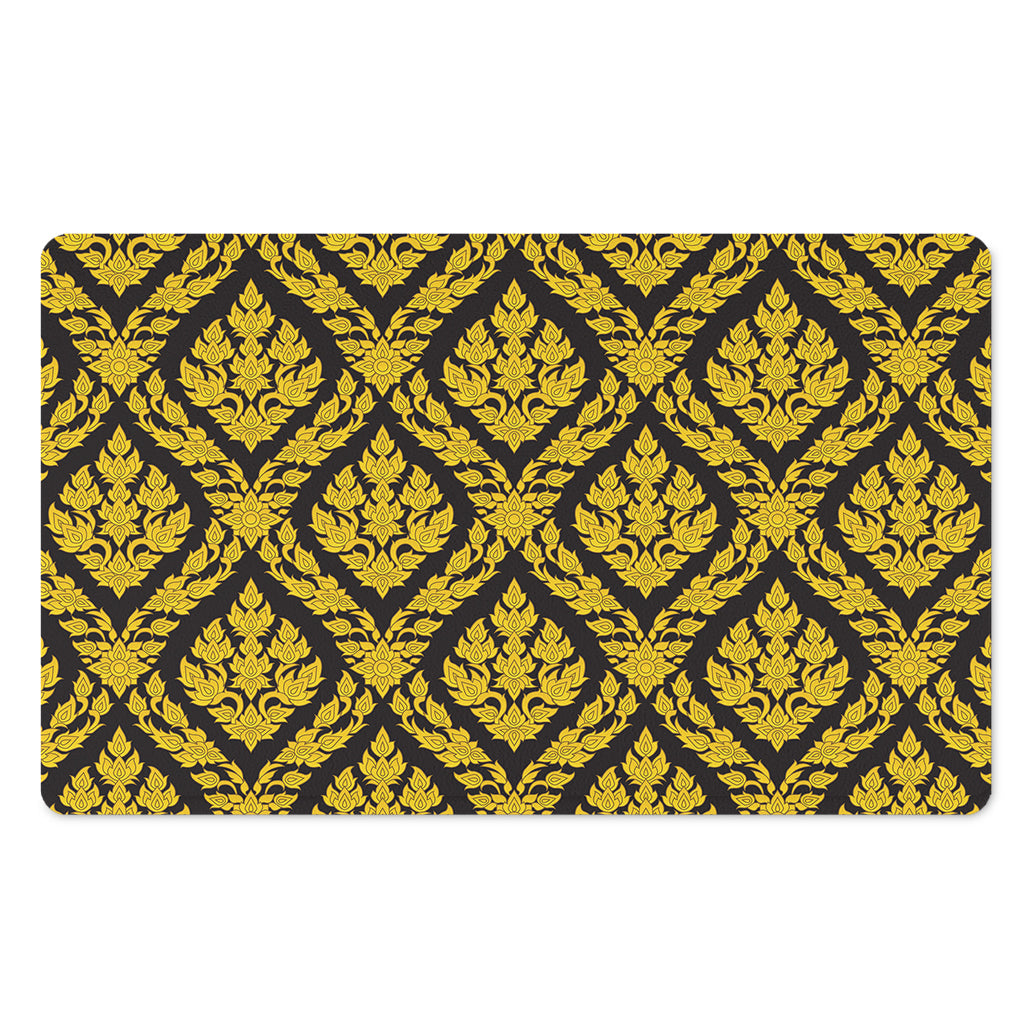 Ethnic Thai Pattern Print Polyester Doormat