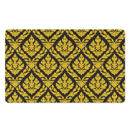 Ethnic Thai Pattern Print Polyester Doormat