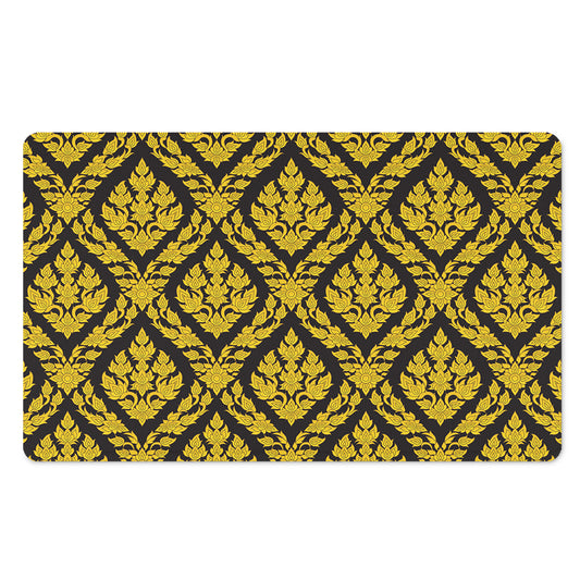 Ethnic Thai Pattern Print Polyester Doormat