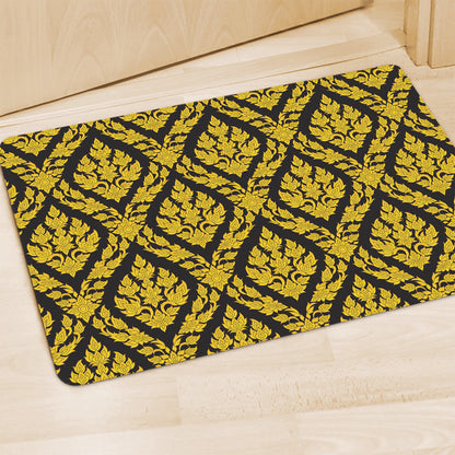 Ethnic Thai Pattern Print Polyester Doormat