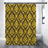 Ethnic Thai Pattern Print Premium Shower Curtain