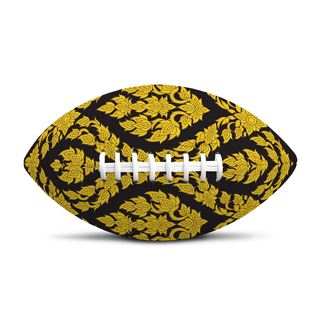 Ethnic Thai Pattern Print Rugby Ball