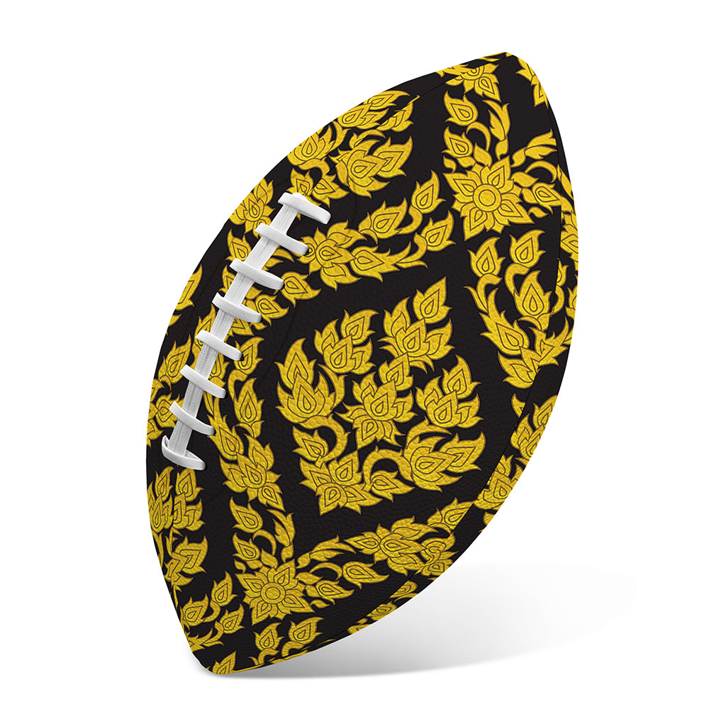Ethnic Thai Pattern Print Rugby Ball