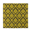 Ethnic Thai Pattern Print Silk Bandana