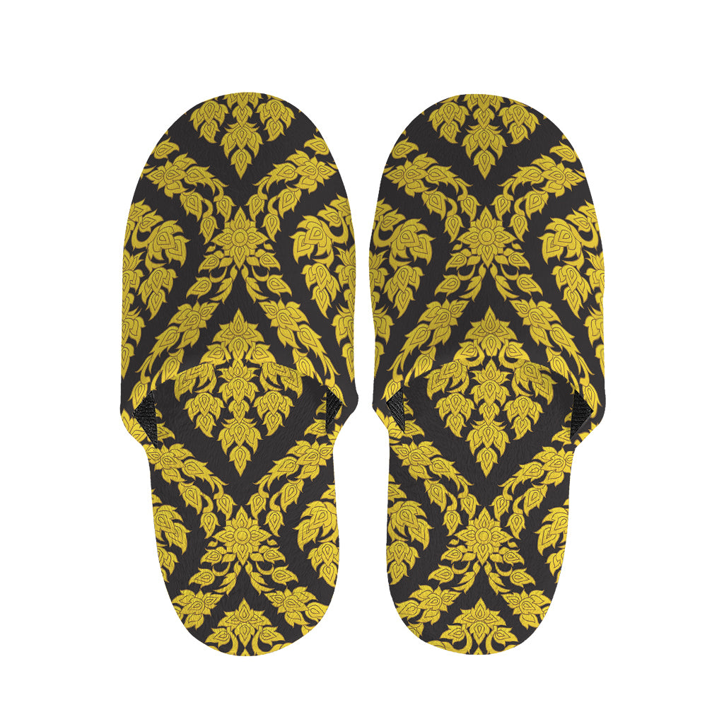 Ethnic Thai Pattern Print Slippers