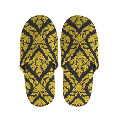 Ethnic Thai Pattern Print Slippers