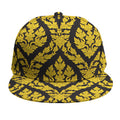 Ethnic Thai Pattern Print Snapback Cap