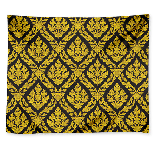 Ethnic Thai Pattern Print Tapestry
