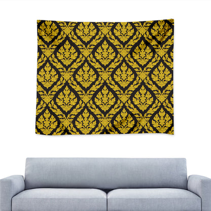 Ethnic Thai Pattern Print Tapestry