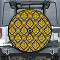 Ethnic Thai Pattern Print Tire Cover With Camera Hole