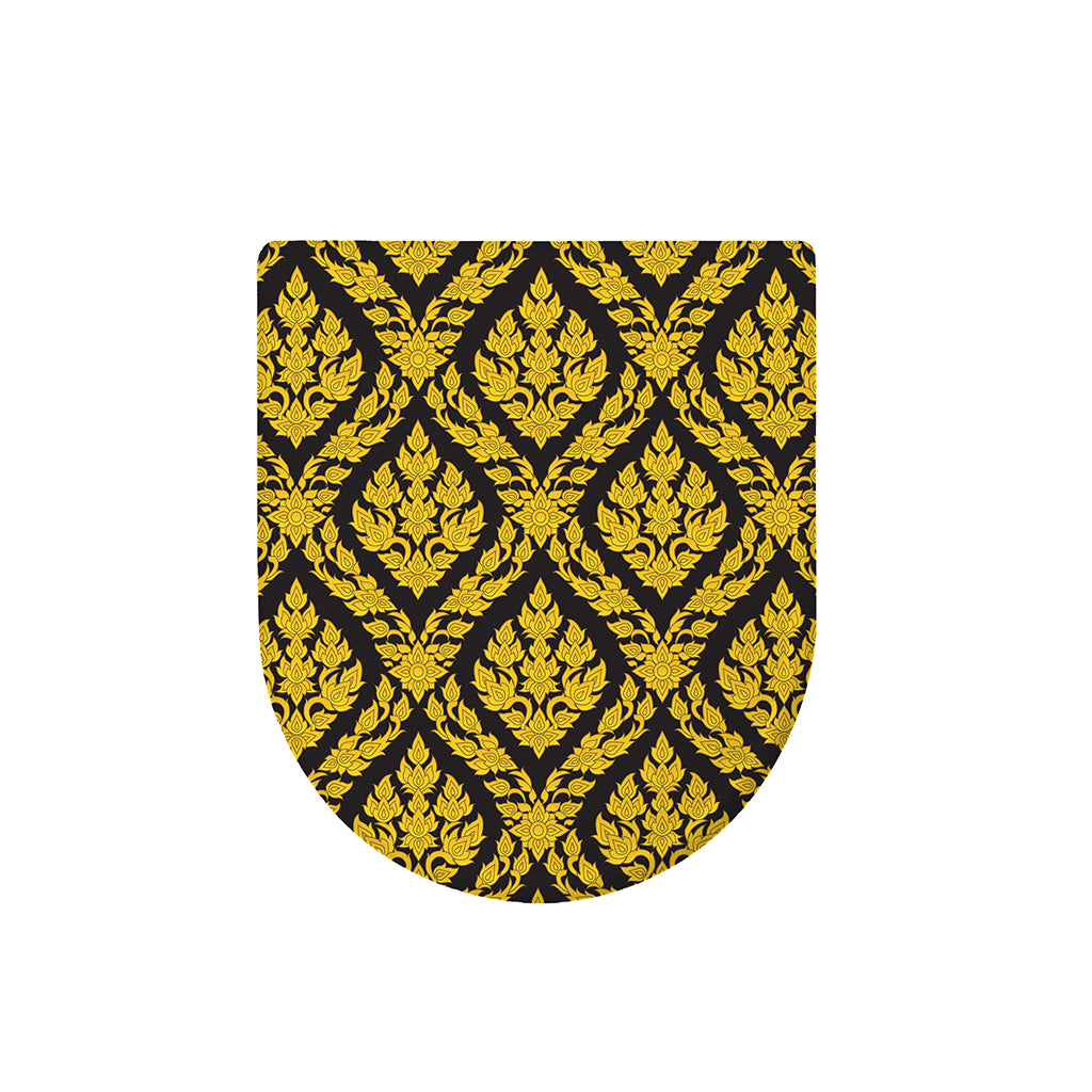 Ethnic Thai Pattern Print Toilet Lid Cover