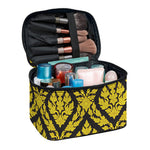 Ethnic Thai Pattern Print Travel Makeup Bag