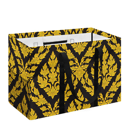 Ethnic Thai Pattern Print Utility Tote Bag
