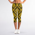 Ethnic Thai Pattern Print Women's Capri Leggings