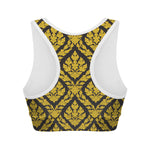 Ethnic Thai Pattern Print Women's Sports Bra