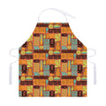 Ethnic Tiki Pattern Print Adjustable Apron