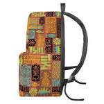 Ethnic Tiki Pattern Print Backpack