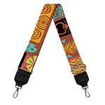 Ethnic Tiki Pattern Print Bag Strap