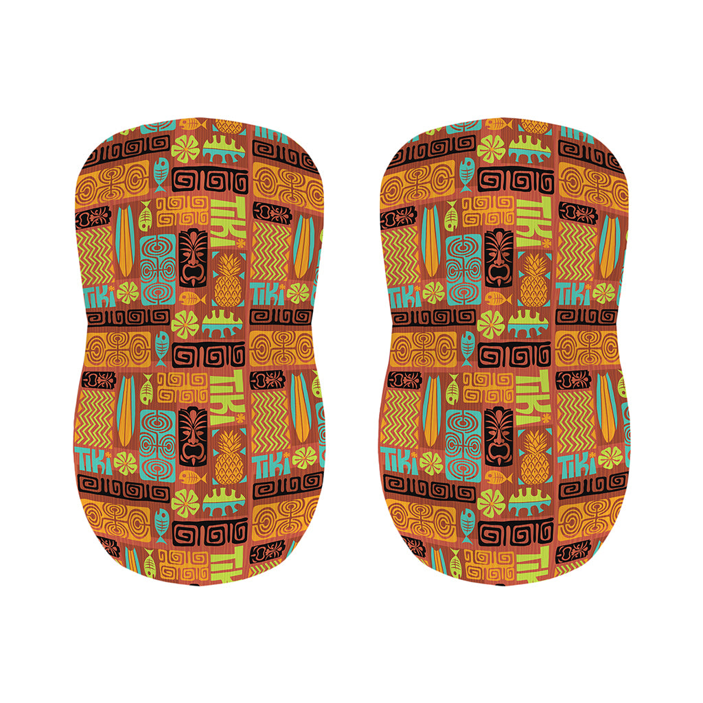 Ethnic Tiki Pattern Print Bar Stool Covers