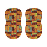 Ethnic Tiki Pattern Print Bar Stool Covers
