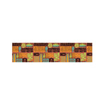 Ethnic Tiki Pattern Print Bed Runner