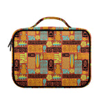 Ethnic Tiki Pattern Print Briefcase Bible Bag