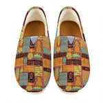 Ethnic Tiki Pattern Print Casual Shoes