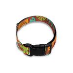 Ethnic Tiki Pattern Print Dog Collar