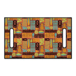 Ethnic Tiki Pattern Print Golf Cart Seat Cover