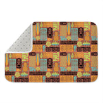 Ethnic Tiki Pattern Print Indoor Door Mat