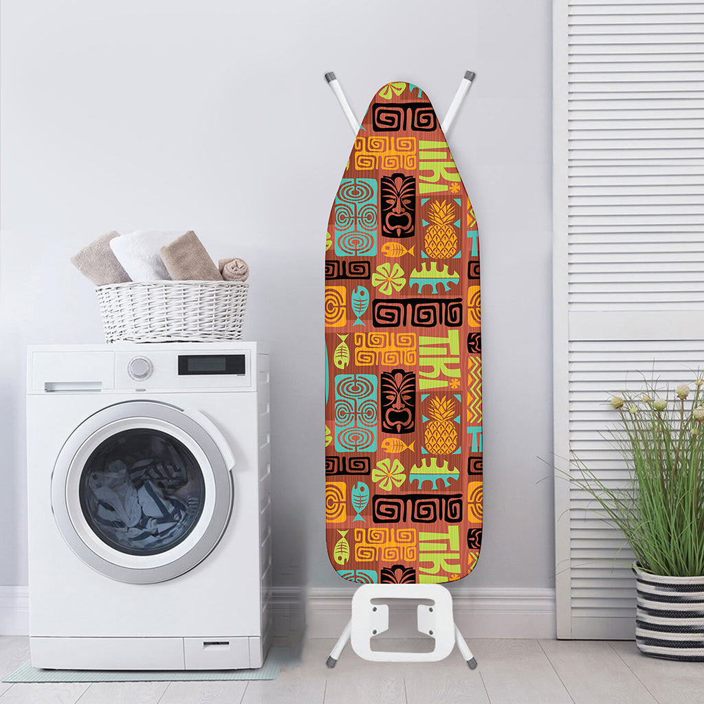 Ethnic Tiki Pattern Print Ironing Board Cover