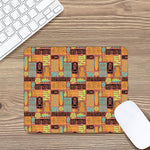 Ethnic Tiki Pattern Print Mouse Pad
