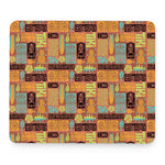 Ethnic Tiki Pattern Print Mouse Pad