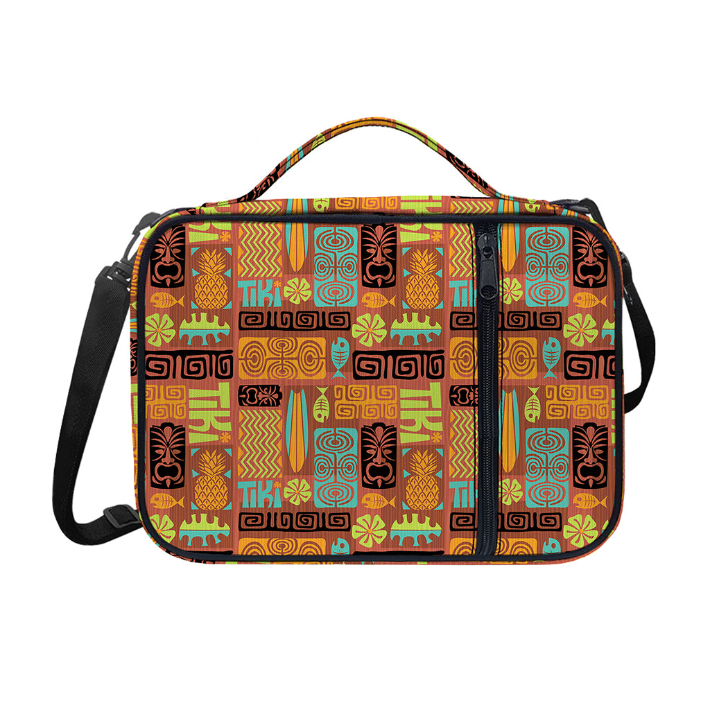 Ethnic Tiki Pattern Print Shoulder Strap Bible Bag