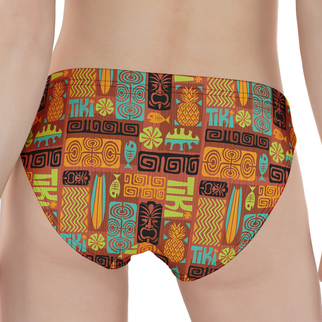 Ethnic Tiki Pattern Print Women's Panties