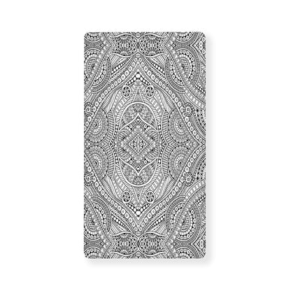 Ethnic Zentangle Pattern Print Baby Crib Sheet
