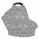 Ethnic Zentangle Pattern Print Baby Seat Cover
