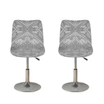Ethnic Zentangle Pattern Print Bar Stool Covers