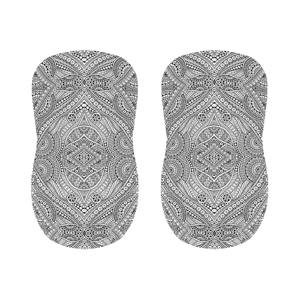 Ethnic Zentangle Pattern Print Bar Stool Covers