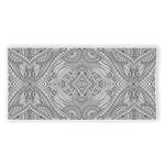 Ethnic Zentangle Pattern Print Beach Towel