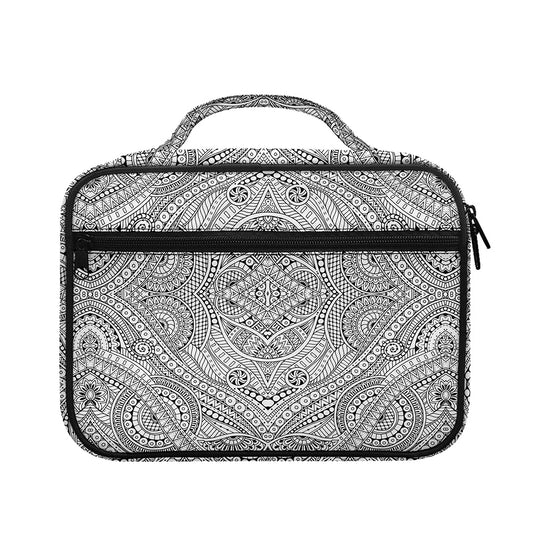 Ethnic Zentangle Pattern Print Briefcase Bible Bag