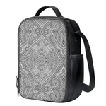 Ethnic Zentangle Pattern Print Crossbody Lunch Bag